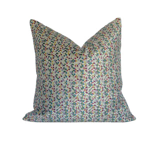 Sprinkles Multicolor Velvet Pillow Covers- PAIR