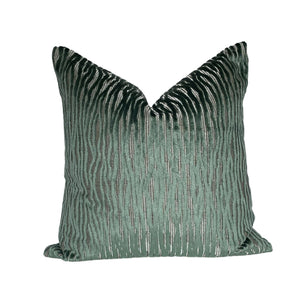 Jane Churchill for Cowtan & Tout -Gilda- Forest Velvet Pillow Covers- PAIR