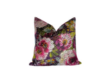 Load image into Gallery viewer, PAIR of 22&quot; Designers Guild Mattiazzo Damson Pillow Covers