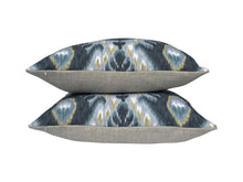 Load image into Gallery viewer, Robert Allen At Home Bold Ikat Mineral Pillow Covers- PAIR