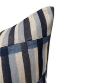 Load image into Gallery viewer, Imogen Heath Anni Stripe Indigo Pillow Covers- PAIR
