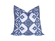 Load image into Gallery viewer, Tilton Fenwick Pombal- Blue and Blush Pillow Covers- PAIR